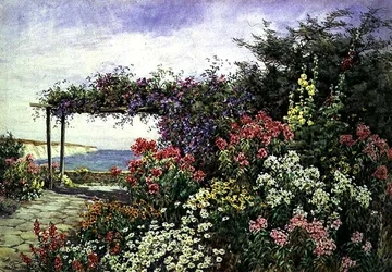 The Flowering Border, Sussex